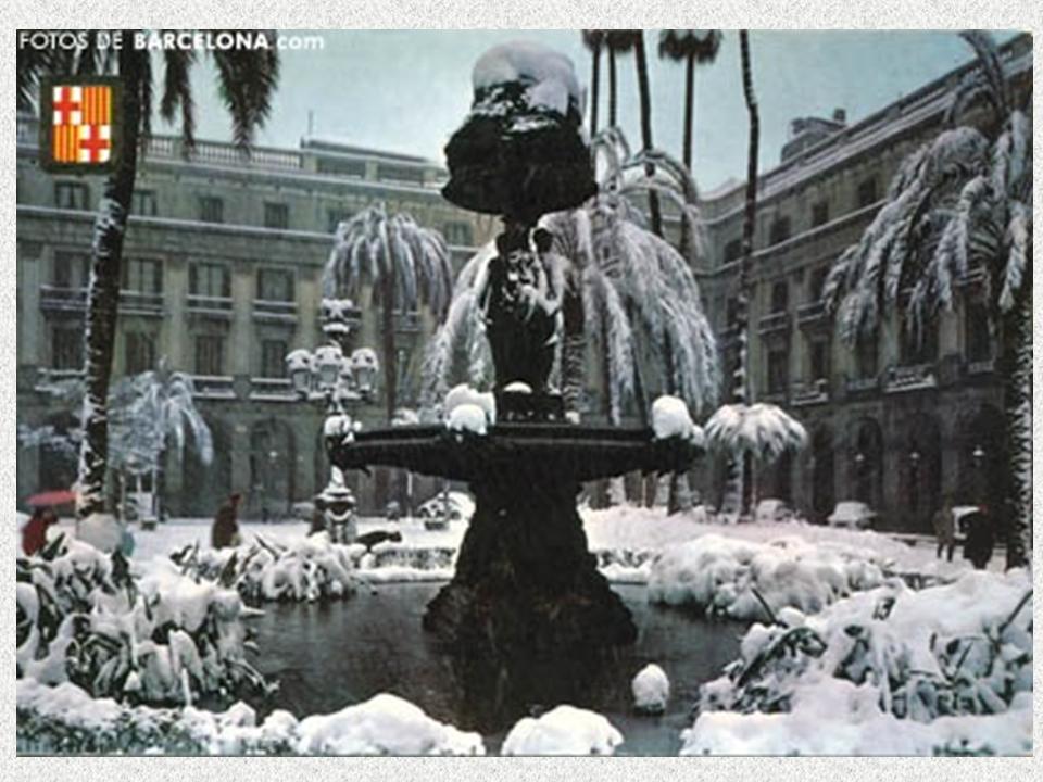 Barcelona. La gran nevada de 1962-12